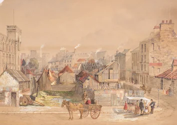 Az Albert Intézet telephelye 1864