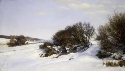 Tél a tenger mellett, 1888