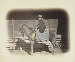 Férfi lovon