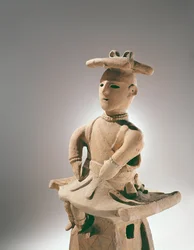 Gyermekfigura, archaikus korszak (terrakotta)