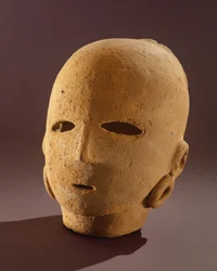 Haniwa figura, i.sz. 300-600 körül (terrakotta)