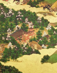 Heiji 1159-es felkelés, Momoyama-korszak (1568-1615) (tinta papíron)