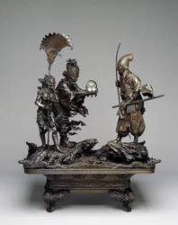 Takenouchi no Sukune Meets the Dragon King of the Sea, Meiji period