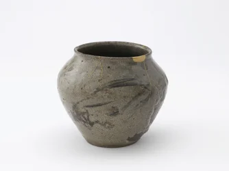 Teaszertartásos vizeskorsó, Saga prefektúra, Edo-korszak, 17-18. század (kerámia)