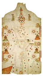 A Földközi-tenger és a Fekete-tenger térképe, 1563.