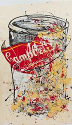 Number One, 2019 (festék és tinta vászonra)