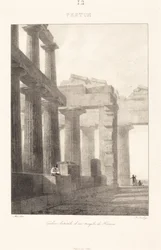 Egy paestumi templom oldalcsarnoka
