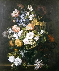 Virágcsendélet (olaj, vászon)