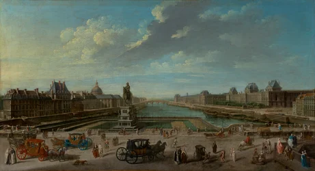 Párizs látképe a Pont Neuf-ről