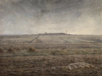 Winter, The Plain of Chailly, 1862-66 körül (pasztell, papíron)
