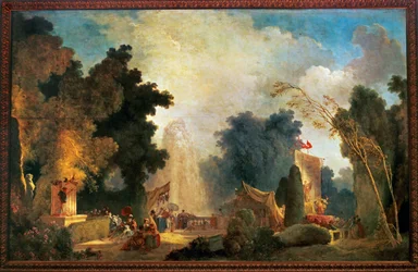 Ünnepség St. Cloudban (festmény vászonra)