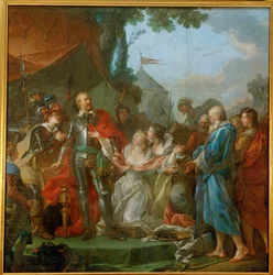 Eustache de Saint-Pierre bátor fellépése Calais ostrománál