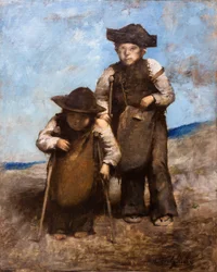 A törpék,spanyolországi szuvenír,1880 (olaj, vászon)
