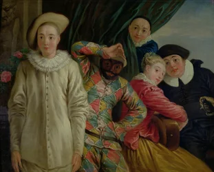 Harlekin, Pierrot és Scapin