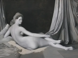 Odalisque in Grisaille, 1824–1834 (olaj, vászon)