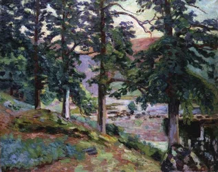 La Creuse, Limousin, 1910 körül (olaj, vászon)