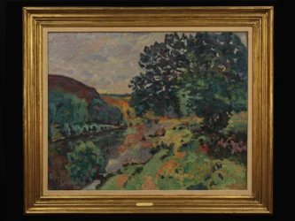 Folyói táj, 1910 körül