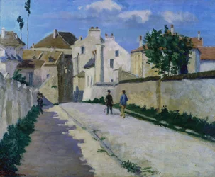 Rue de Clamart Vanves-ban, 1873 körül (olaj, vászon)