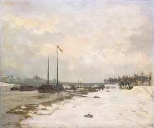 A Szajna rakpart Párizs környékén; A Szajna rakpartjai Párizs körül, 1873