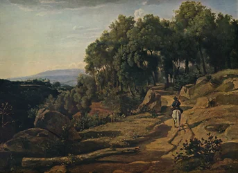 Kilátás Volterra közelében, 1838