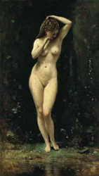 Fürdő Diana a kútnál