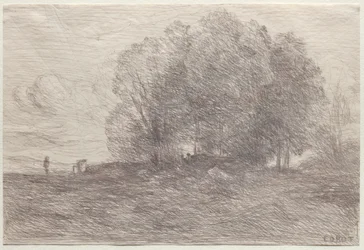 Fák csoportja, 1858.
