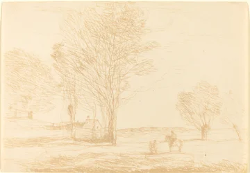 Lovas Megállt a Vidéken A lovas letartóztatása vidéken, 1874.