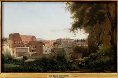 Le Colisee vu des jardins Farnese - A Collosseum a Farnese-kertekből nézve ...