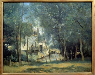 A saint-nicolas-lez-arras-i malom, 1874. Olaj. 0,65 x 0,81 m. Párizs, Orsay Múzeum