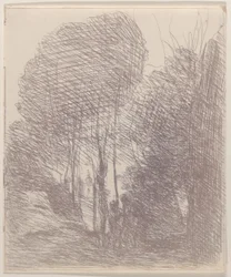 Emléktárgy a Villa Pamphili-ből, 1871.