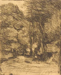 Bas-Breau szuvenírje Bas-Breau szuvenírje, 1858.