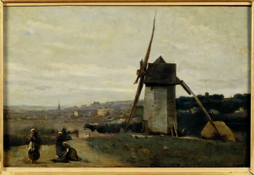 Un moulin a vent. Etretat - Szélmalom. Etretat ...