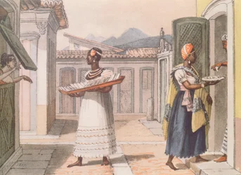 Utazó eladónők Rio de Janeiróban 1827-ben, a 