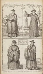 Ferdinand Verbiest, Adam Schall, Candida Xu és Xu Guangqi portréi Az e leírásából