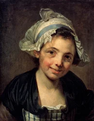 Lány motorháztetőben, 1760-as évek