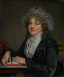 Madame Jean-Baptiste Nicolet Anne Antoinette Desmoulins, 1743-1817, 1780-as évek vége.