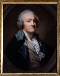 Jean Baptiste Greuze (1725-1805) önarcképfestménye, 18. század V. 0,73x0,59 m