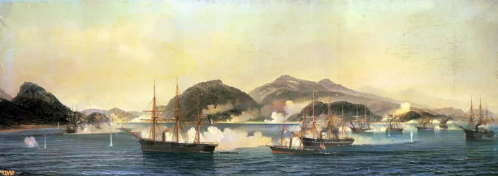 A második Shimonoseki csata, 1864. szeptember 5., 1868