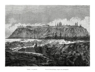 Tobolszk, Szibéria, Oroszország, 1886