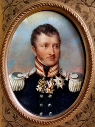 III. Frigyes Vilmos porosz - „” III. Frigyes Vilmos porosz (1770-1840) porosz király portréja”” Keresztelő János Izabey (1767-1855) festménye 19. század