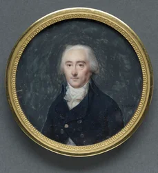 Férfi portréja, 1790-es évek eleje.