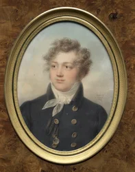 Egy férfi portréja, valószínűleg I. Sándor orosz császár, 1814.