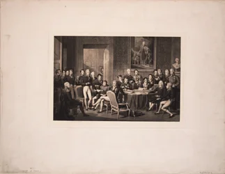 A bécsi kongresszus, 1815 körül
