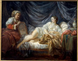 Jean Baptiste Leprince (1734-1781) La Sultane festménye, 1772 Metz, Szépművészeti Múzeum