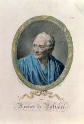 Francois Marie Arouet de Voltaire (1694-1778) James Heath (1757-1834) metszete