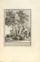 La mort et le bûcheron A halál és a favágó, 1755.