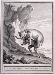 A két kalandor és a talizmán, kb. 1755-1759