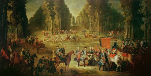 Találkozó a Puits-du-Roi vadászathoz Compiegne-ben (a részletekért lásd: 202272)