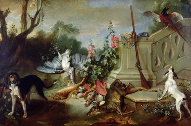 Visszatérés a vadászatról, 1732