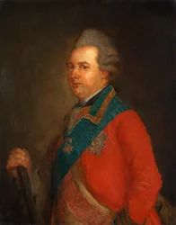 Károly hessen-kasseli herceg portréja 1744-1836.
